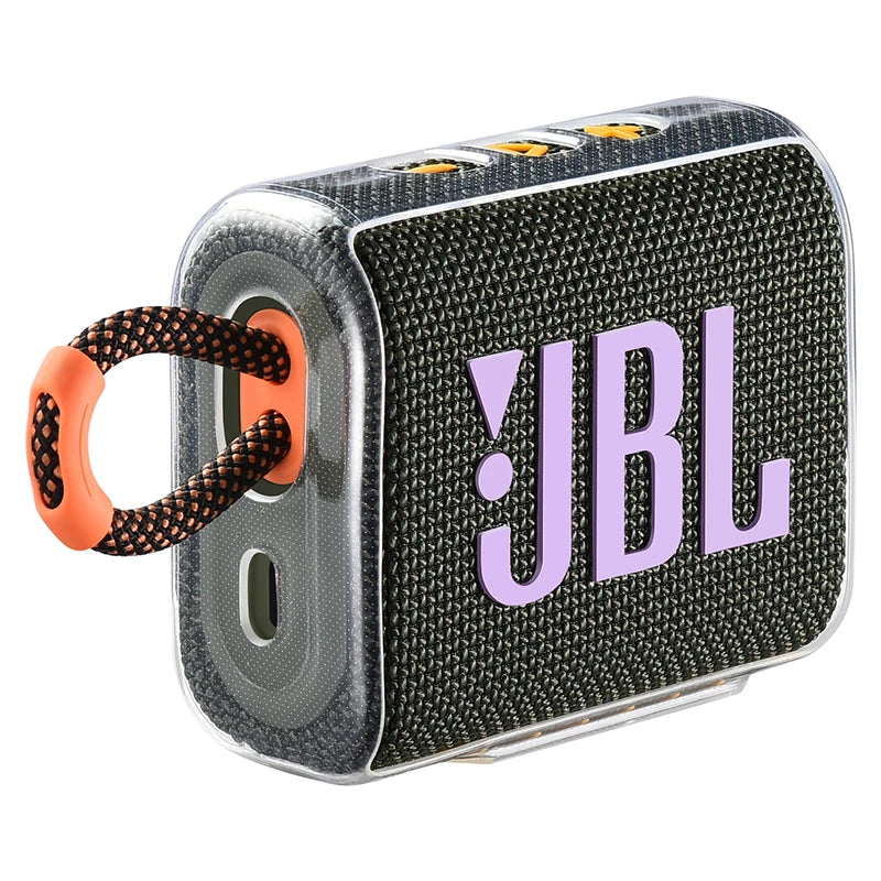 ZOPRORE Travel Protective TPU Carrying Skin Case Cover for JBL GO 3 Portable Bluetooth Waterproof Speaker