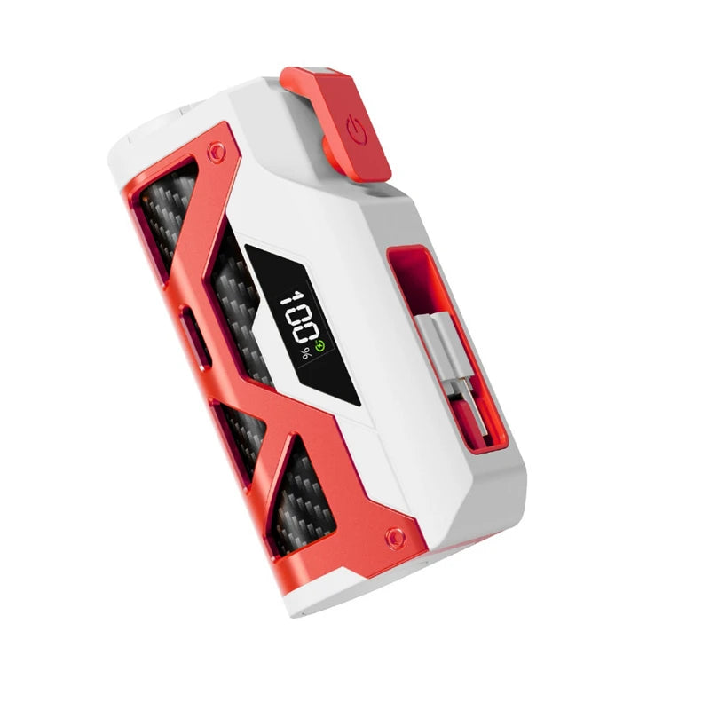 10000mAh Mini Capsule Power Bank Portable External Battery Dual Plug Fast Charging Powerbank For iPhone 16 Huawei Samsung Xiaomi