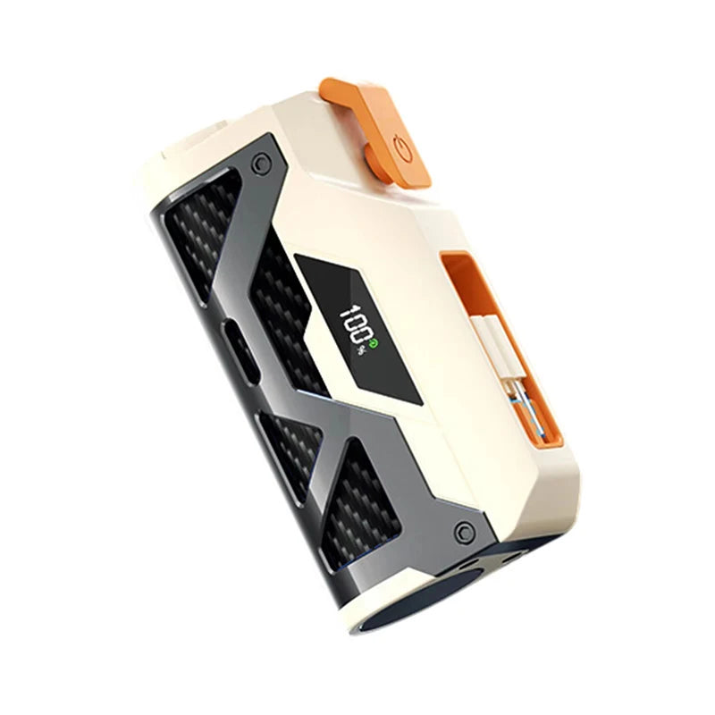 10000mAh Mini Capsule Power Bank Portable External Battery Dual Plug Fast Charging Powerbank For iPhone 16 Huawei Samsung Xiaomi