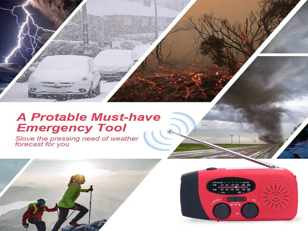 Portable Emergency Weather Radio