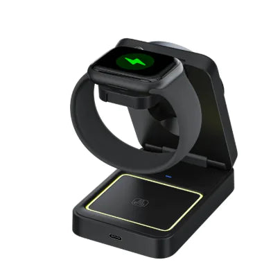 Foldable 3-in-1 Magnetic Wireless Charger