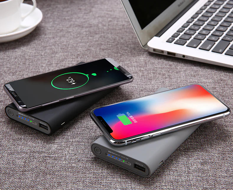 3-in-1 Wireless Power Bank with High Capacity