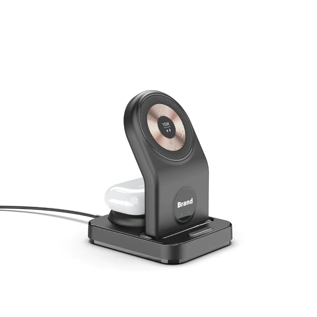 3-in-1 Magnetic Fast Charging Desktop Stand for Devices